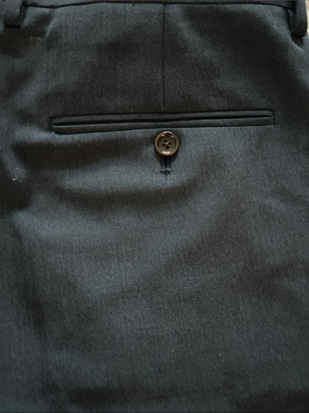 J. Crew Navy Ludlow Traveler Pants, Mens size W33 L32